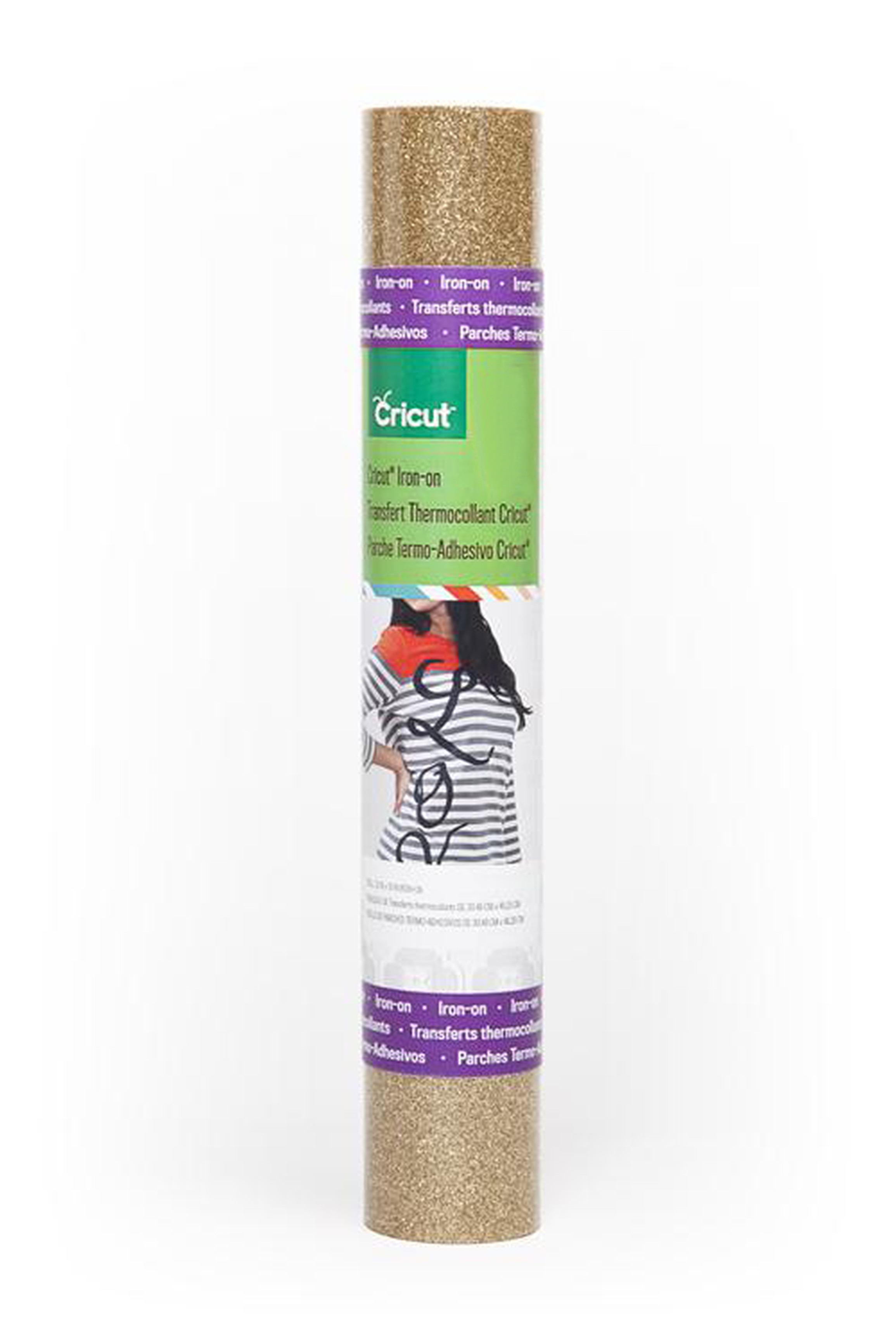 Glitter Iron-On, Gold | Cricut