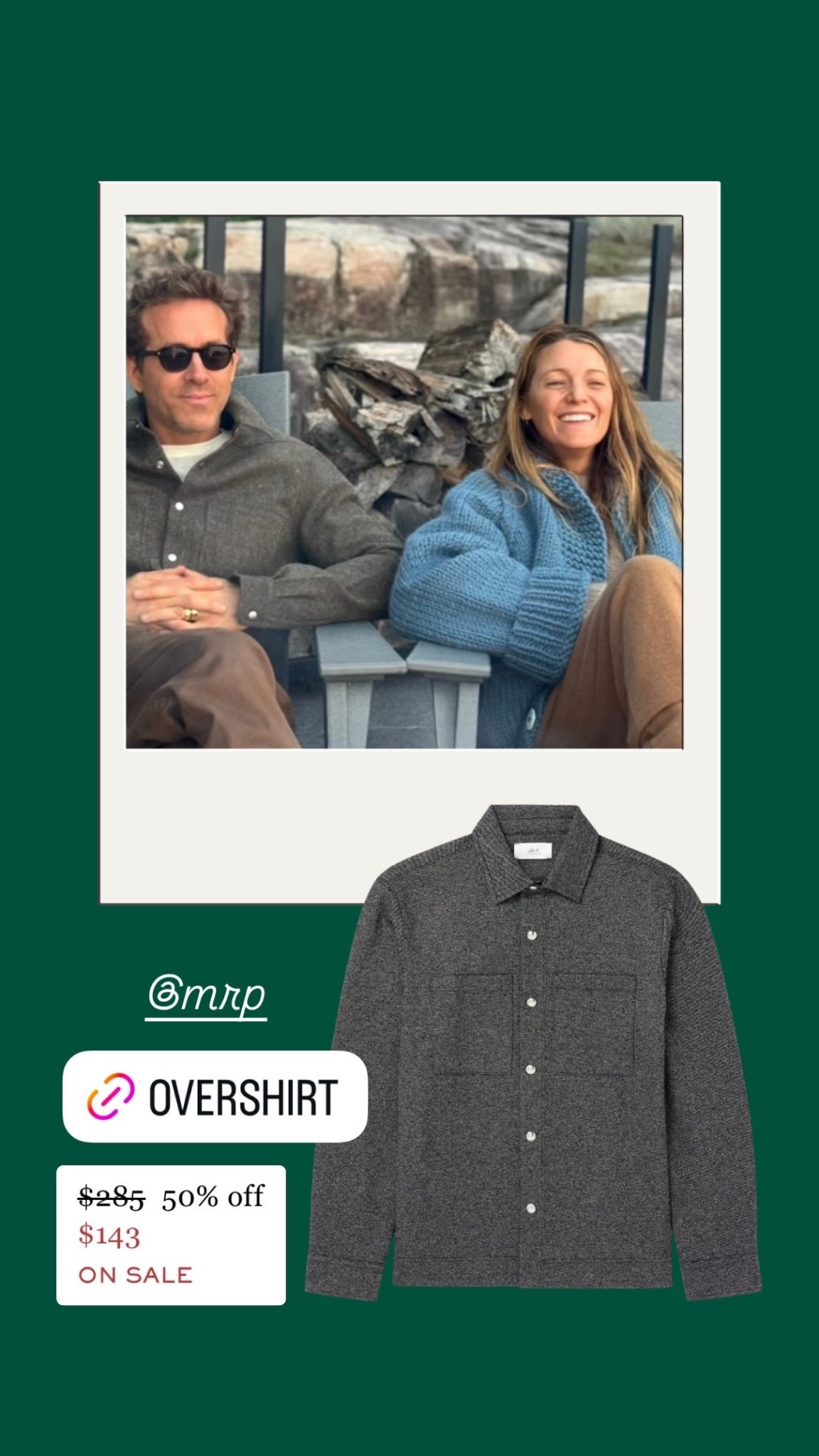 Ryan Reynolds’ twill overshirt is on major sale! 🚨

#LTKSaleAlert #LTKMens #LTKOver40