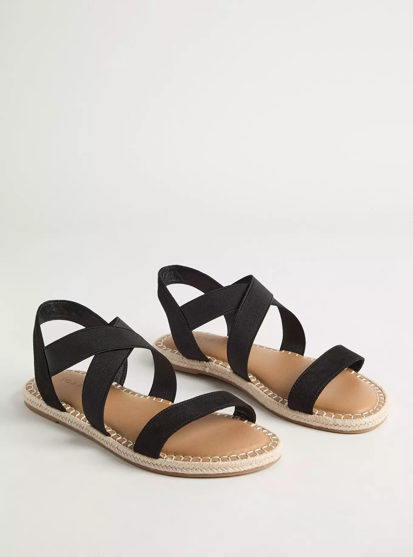 Stretch Band Espadrille Gladiator Sandal (WW) | Torrid (US & Canada)