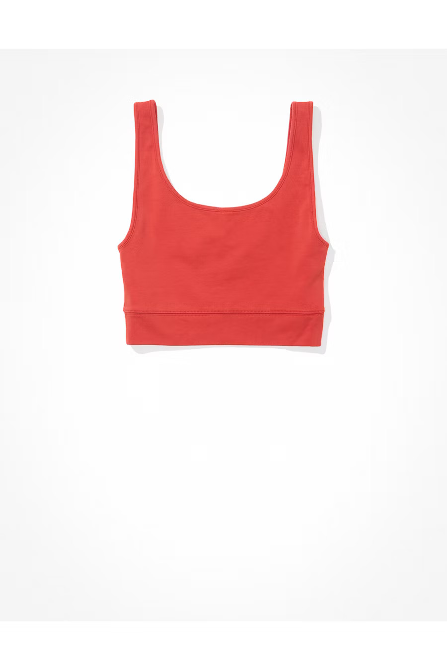 AE Scoop Neck Crop Tank Top Women's Red XXS | American Eagle Outfitters (US & CA)