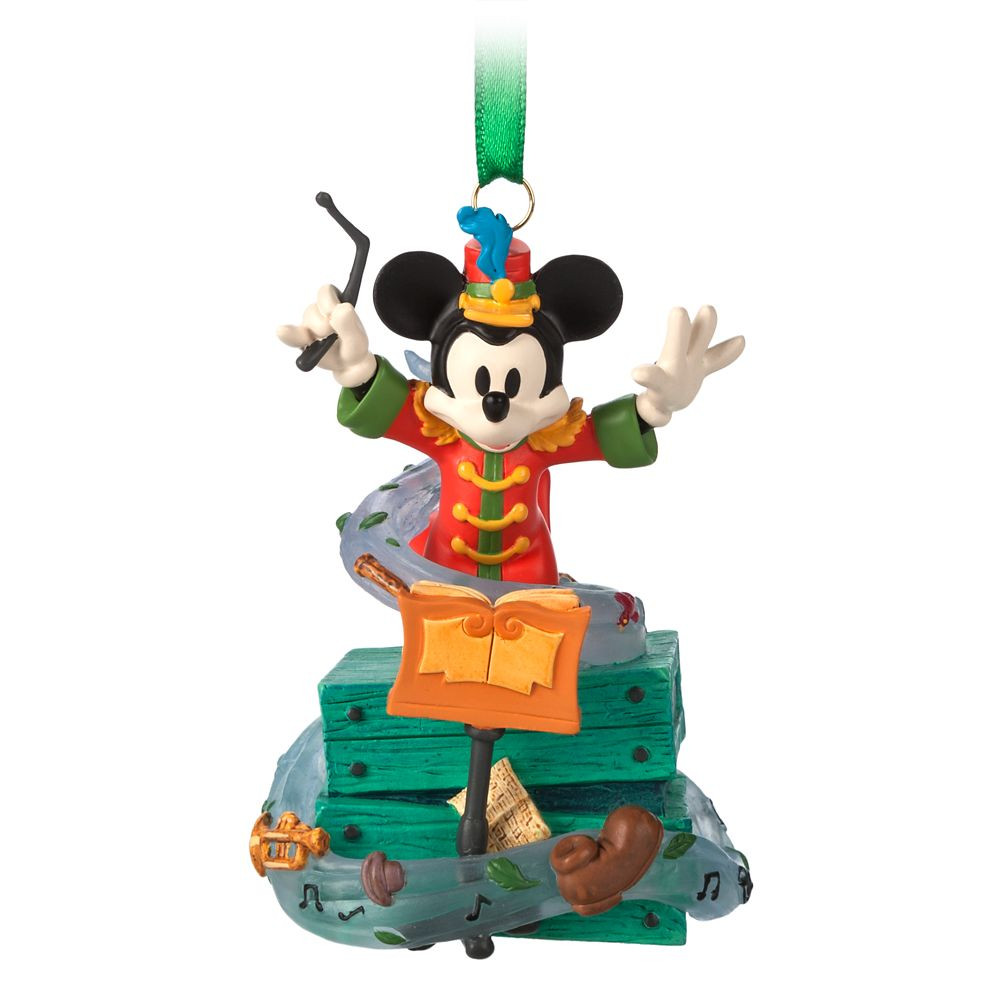 Mickey Mouse Musical Living Magic Sketchbook Ornament – The Band Concert – Disney100 Special ... | Disney Store