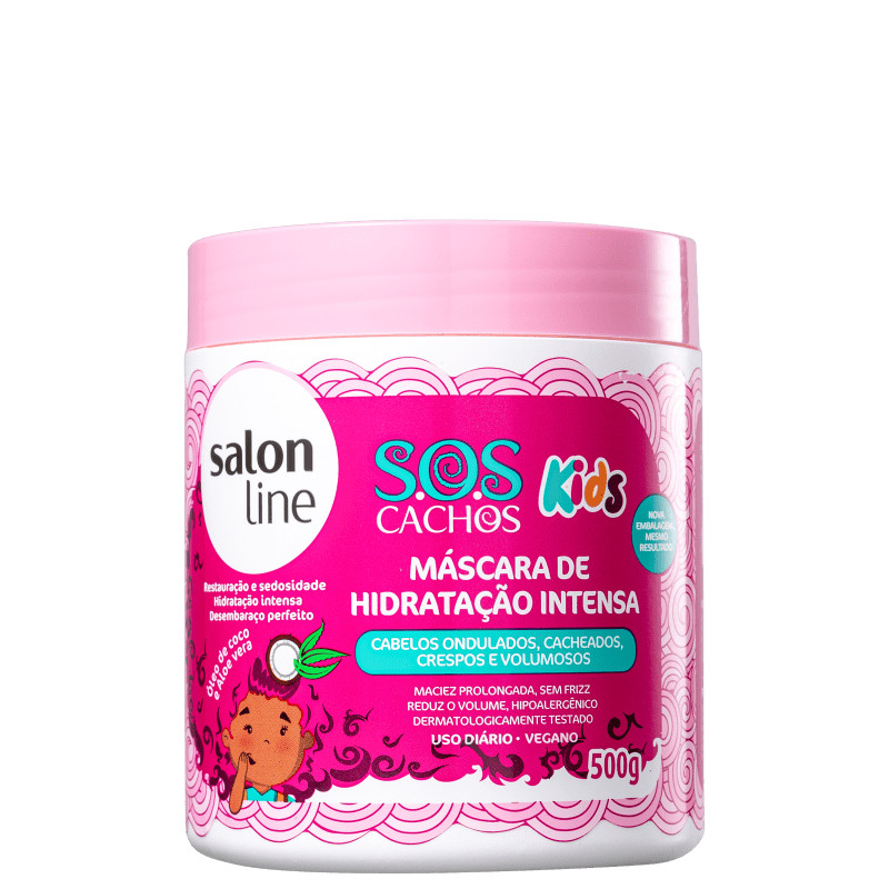 Salon Line S.O.S Cachos Kids
        
              - Máscara Capilar 500g | Beleza Na Web (BR)