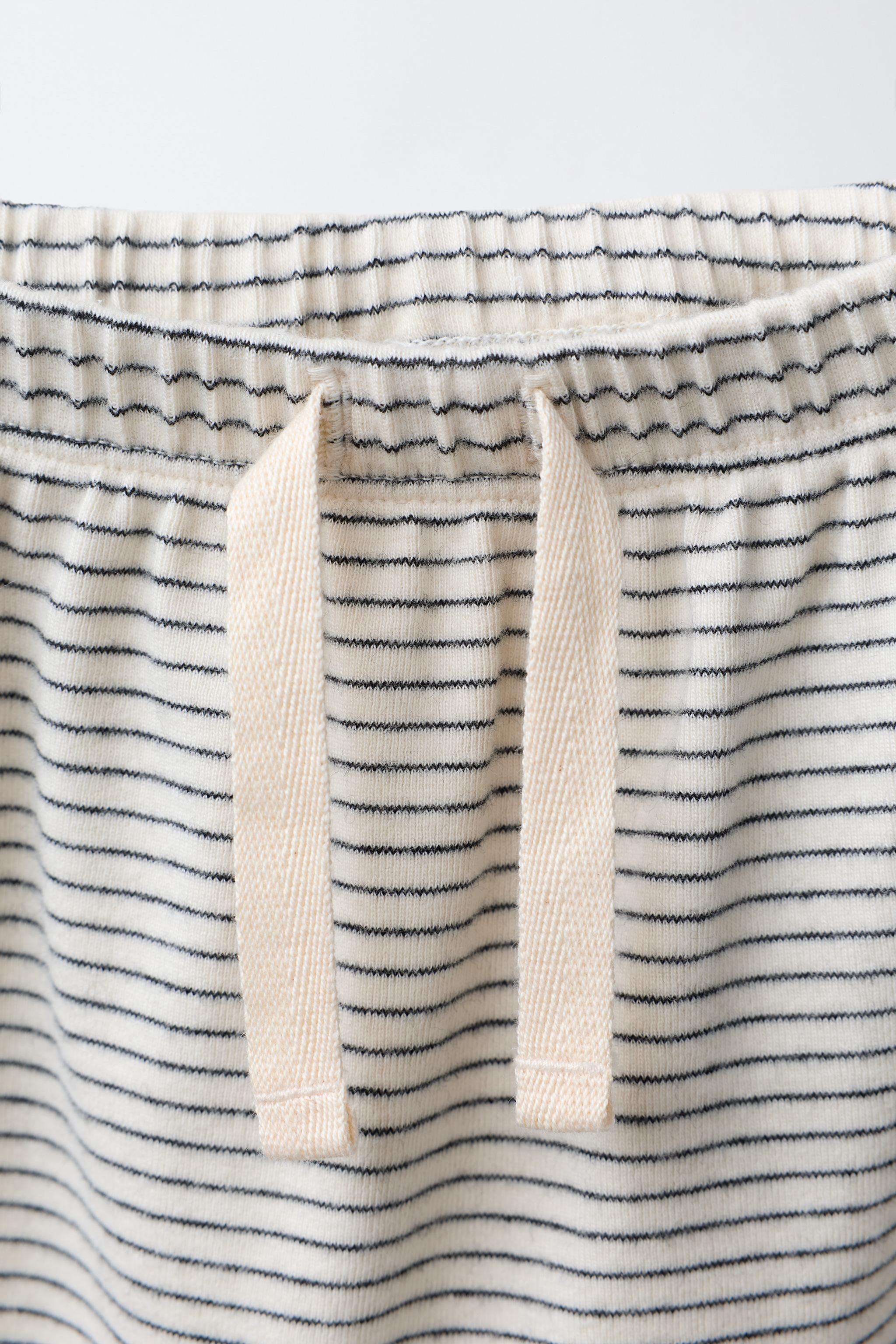 STRIPED T-SHIRT AND PANTS SET | Zara Canada