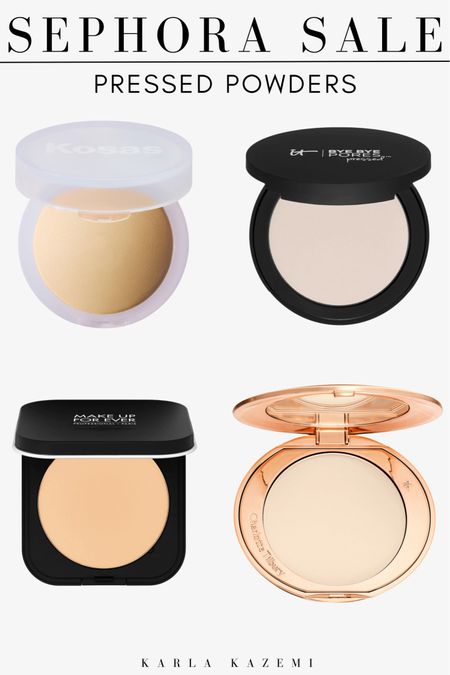 Sephora Spring Sale is live for all! 
Use code SAVENOW and save 10-30% off your entire purchase! 

These are my top picks for pressed powders that you will LOVE. 
Charlotte Tilbury Airbrush Flawless Finish Setting Powder is incredible and so are the rest of these!❤️

#matureskin #sephorasale #makeupmusthaves

#LTKGiftGuide #LTKBeautySale #LTKbeauty