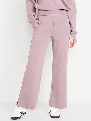 High-Waisted Dynamic Fleece Trouser Pants | Old Navy (US)