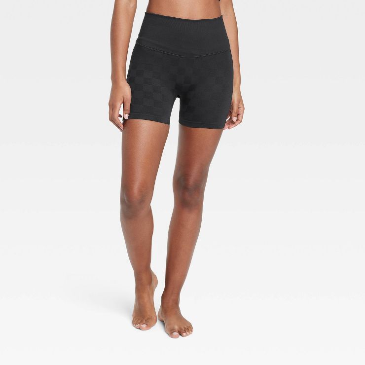 Women's Jacquard Seamless Bike Shorts 3.5" - JoyLab™ | Target