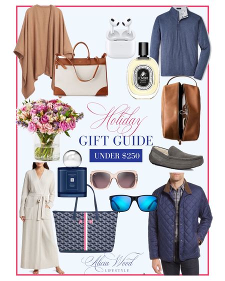 Gifts under $250

St. Anne zippered tote
L’Ombre Dans L’Eau Eau de Toilette
Lenny Robe
Apple Air-pods
Concourse Boarding Bag
Peter Millar Suffolk Quilted Car coat
Jo Malone London 
Peter Millar Stealth Performance Quarter Zip
Leather Travel shoe bag
TWO STEPS sunglasses
RED SANDS sunglasses
Urban Stems Triple the Unicorn 
Cuyana baby alpaca square edge cape
Ascot Leather Slipper 

#LTKGiftGuide #LTKstyletip #LTKHoliday