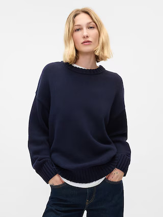 Oversized Boyfriend Sweater | Gap (US)