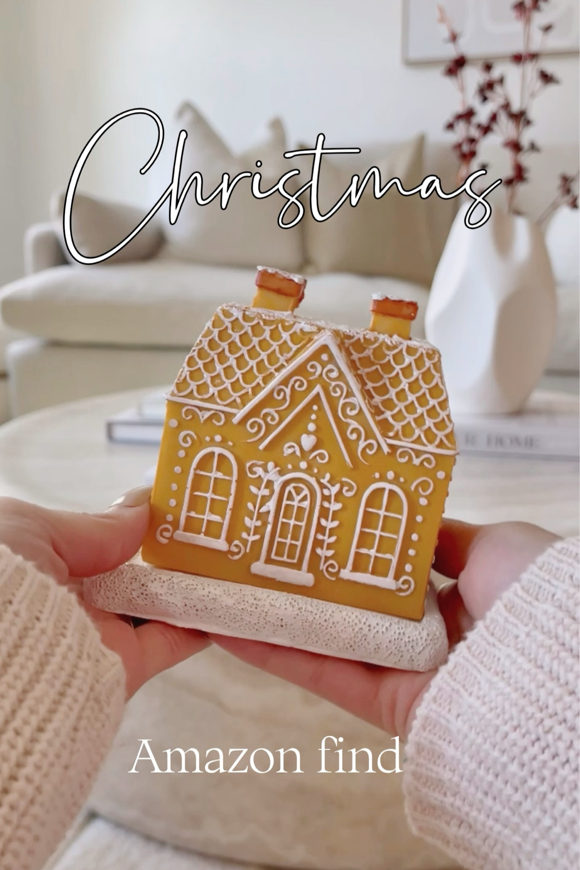 Christmas 2024 gingerbread house Inciense burner from Amazon. Under $20

Gingerbread Christmas theme decor finds 

#LTKBeauty #LTKSeasonal #LTKHome