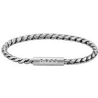 Boss Doran Men'S Bracelet Silver | Very (UK)