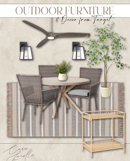 Outdoor dining from target

Outdoor decor, home decor, dining table, dining chairs, patio furniture, sconces, faux tree, rug, neutral, bar cart

#LTKFind #LTKhome #LTKstyletip
