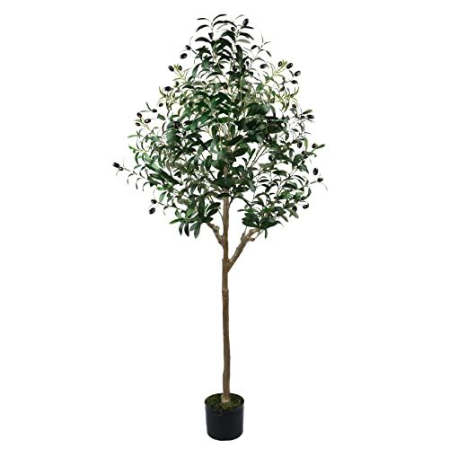 HaiSpring Artificial Olive Tree 5ft (60'') Tall Fake Plants Suitable for Modern Living Rooms Home... | Amazon (CA)