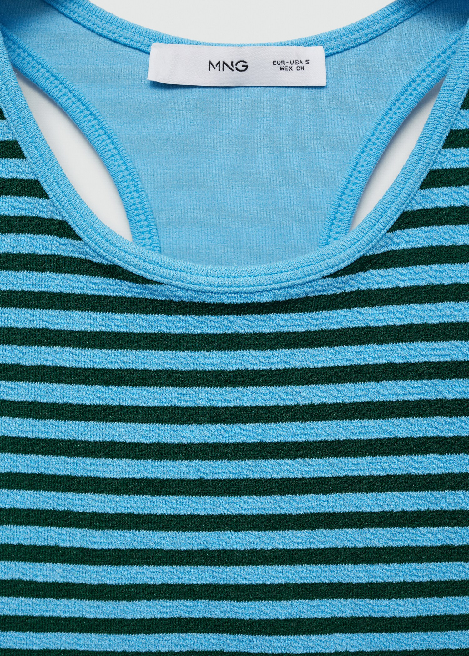 Striped knit top | MANGO (US)
