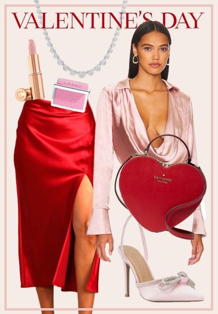 Valentine’s Day outfit and makeup inspo.

#LTKSeasonal #LTKstyletip