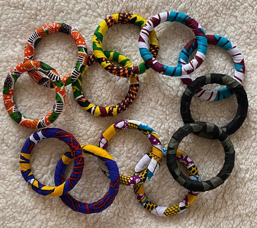 Wrapped Bangles Small | Etsy (US)