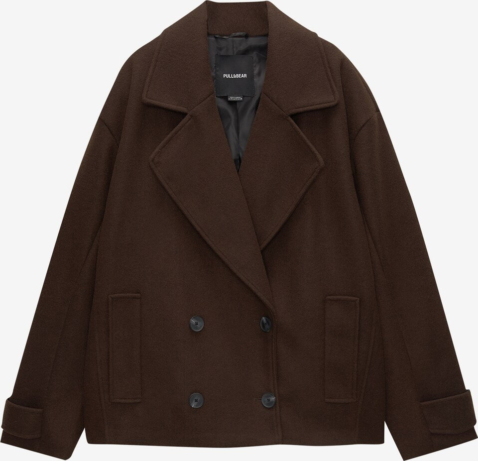 Pull&Bear Mantel in Schoko | ABOUT YOU | ABOUT YOU (DE)