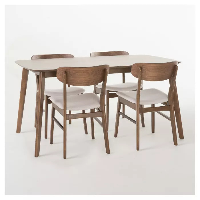 5pc Lucious 60" Dining Set - Christopher Knight Home | Target