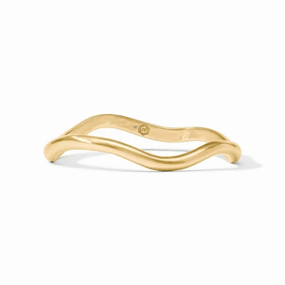 Wave Bangle - Gold / Large | Julie Vos