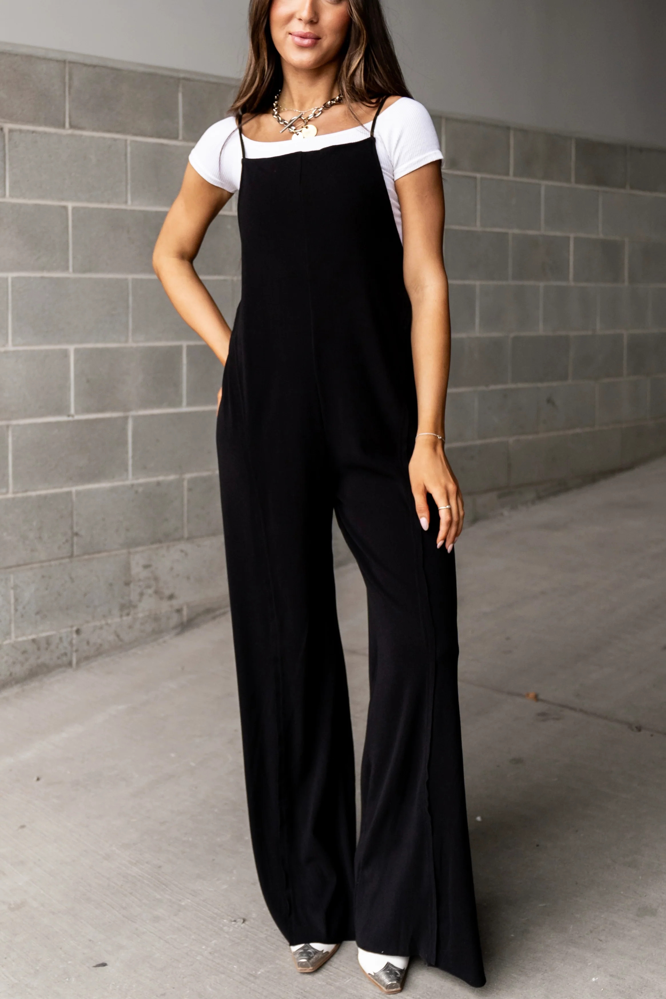 Miranda Jumpsuit - Black | Mindy Mae's Market