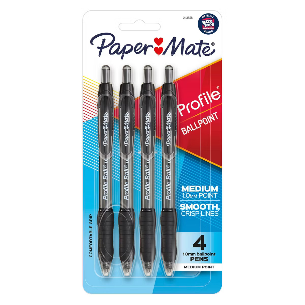 4pk Ballpoint Pens Profile 1.0mm - PaperMate | Target