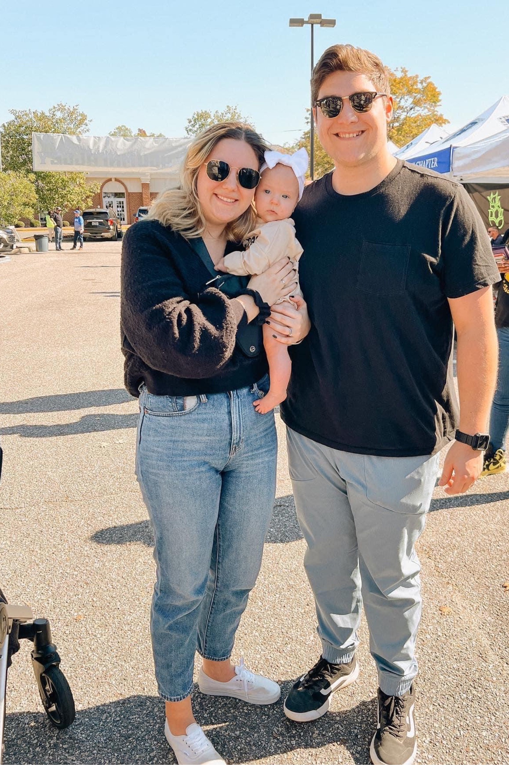 Neutral family outfit for a football game / homecoming at our alma mater / baby’s first football game

#LTKSeasonal #LTKbaby #LTKfamily