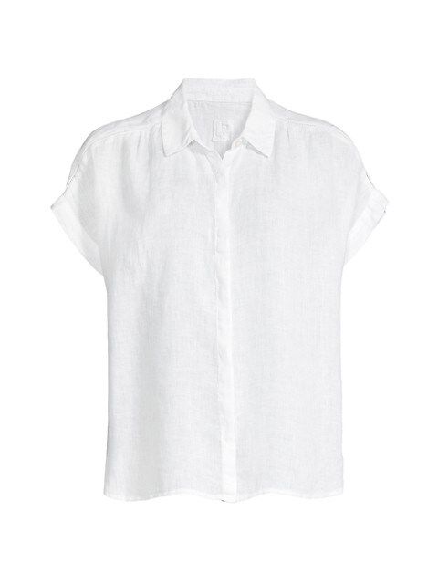 Short Sleeve Linen Shirt | Saks Fifth Avenue