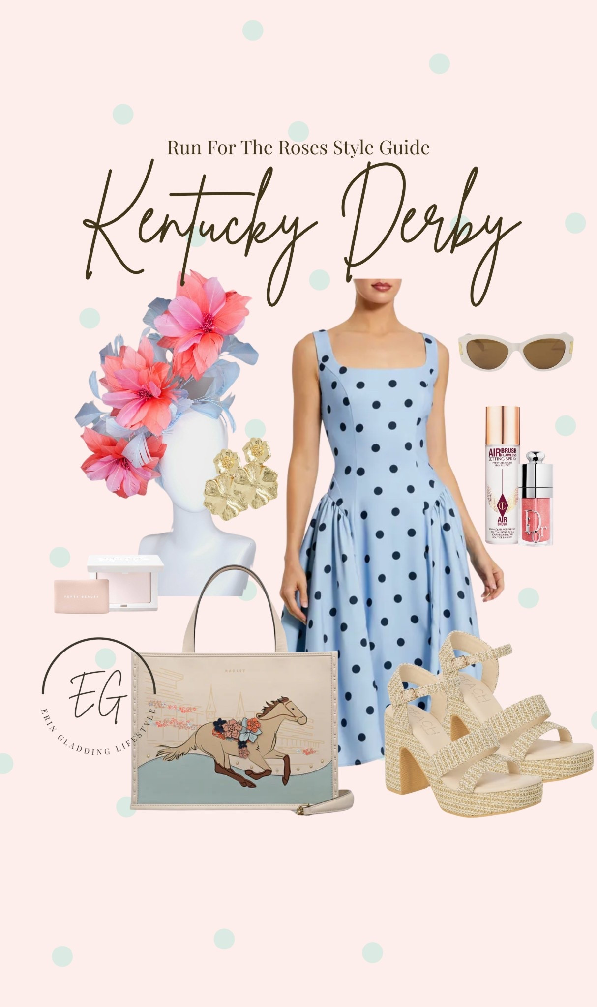 Kentucky Derby season is here, and I couldn't be more excited. It's my favorite thing to share each year!

If you're looking for Kentucky Derby outfit inspiration, you're in the right place. From stunning, one of a kind fascinators to stylish looks for men and women, l've got you covered.

Keep in mind, the fascinators I feature are unique pieces and often sell out quickly! Even if you're just dressing for a Derby themed party, I hope you find plenty of ideas here.

Follow me on Instagram @eringladding and check out my saved Kentucky Derby highlights for more! Along with my Kentucky Derby Collection and Kentucky Derby Product List right here on LTK.

Kentucky Derby Dress
Kentucky Derby Fascinators
Wedding Dress Inspo
Event Dress Inspo
Vacation Outfit

#LTKSeasonal #LTKOver40 #LTKFestival