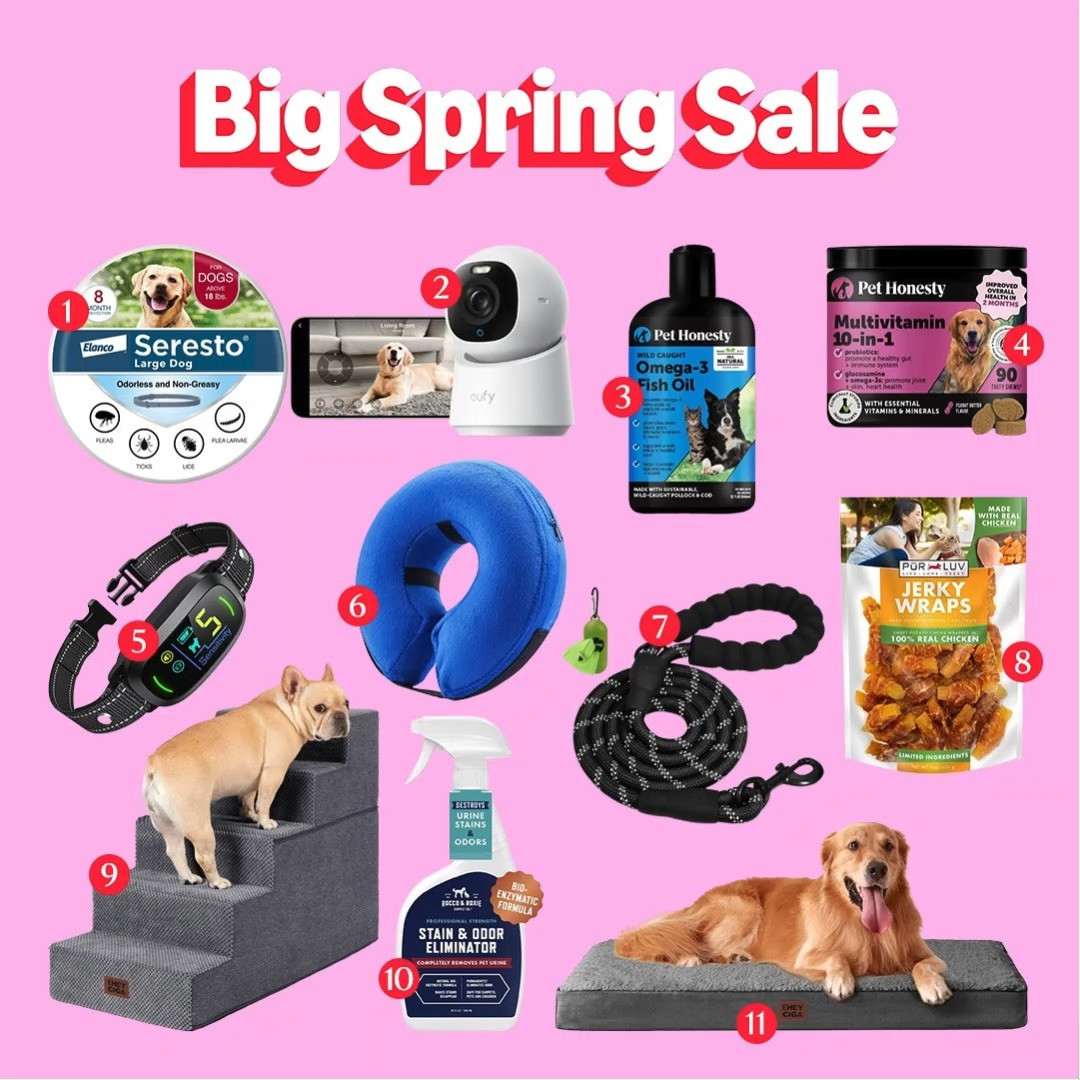 The Big Spring Sale on Amazon is here 🐶🐱✨—the perfect time to grab essentials and fun finds for your pets. From everyday supplies to toys and accessories, these picks help keep your dogs and cats happy and comfortable.
Whether you’re restocking or trying something new, now’s the best time to shop your must-haves. Don’t miss the Big Spring Sale on Amazon—save your favorites and treat your pets today 🐾💖
#LTKSaleAlert #LTKPets #LTKFinds #AmazonSpringSale #BigSpringSale #PetEssentials #DogLovers #CatLovers #PetFinds #AmazonFinds #PetCare #DogLife #CatLife #PetSupplies #FurBaby #PetLove #HappyPets #TrendingNow 

 