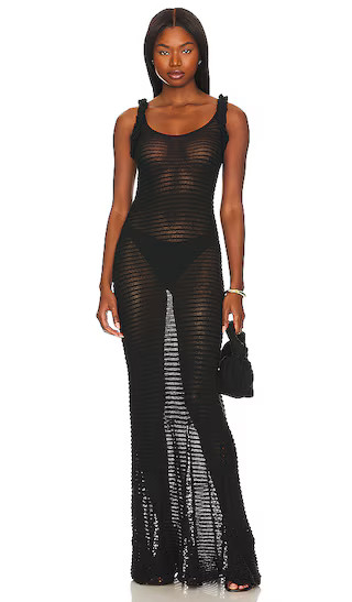 Sey Dress | Black Maxi Dress | Long Black Dress | Black Sheer Dress | Sheer Maxi Dress Outfit | Revolve Clothing (Global)