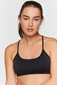 Seamless Perforated Sports Bra | Forever 21 (US)