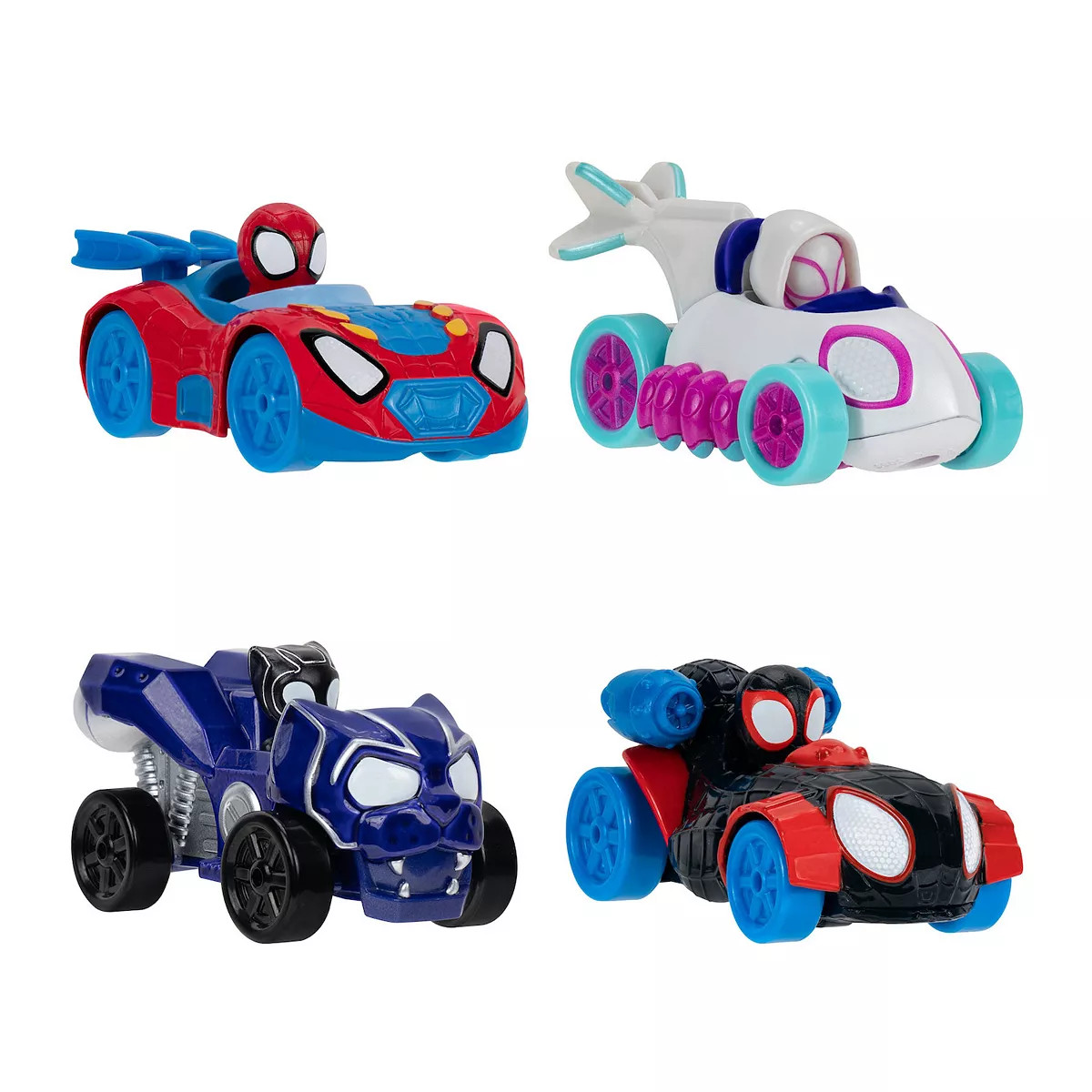 Marvel Spidey & His Amazing Friends 4-Pack Vehicles | Kohl's