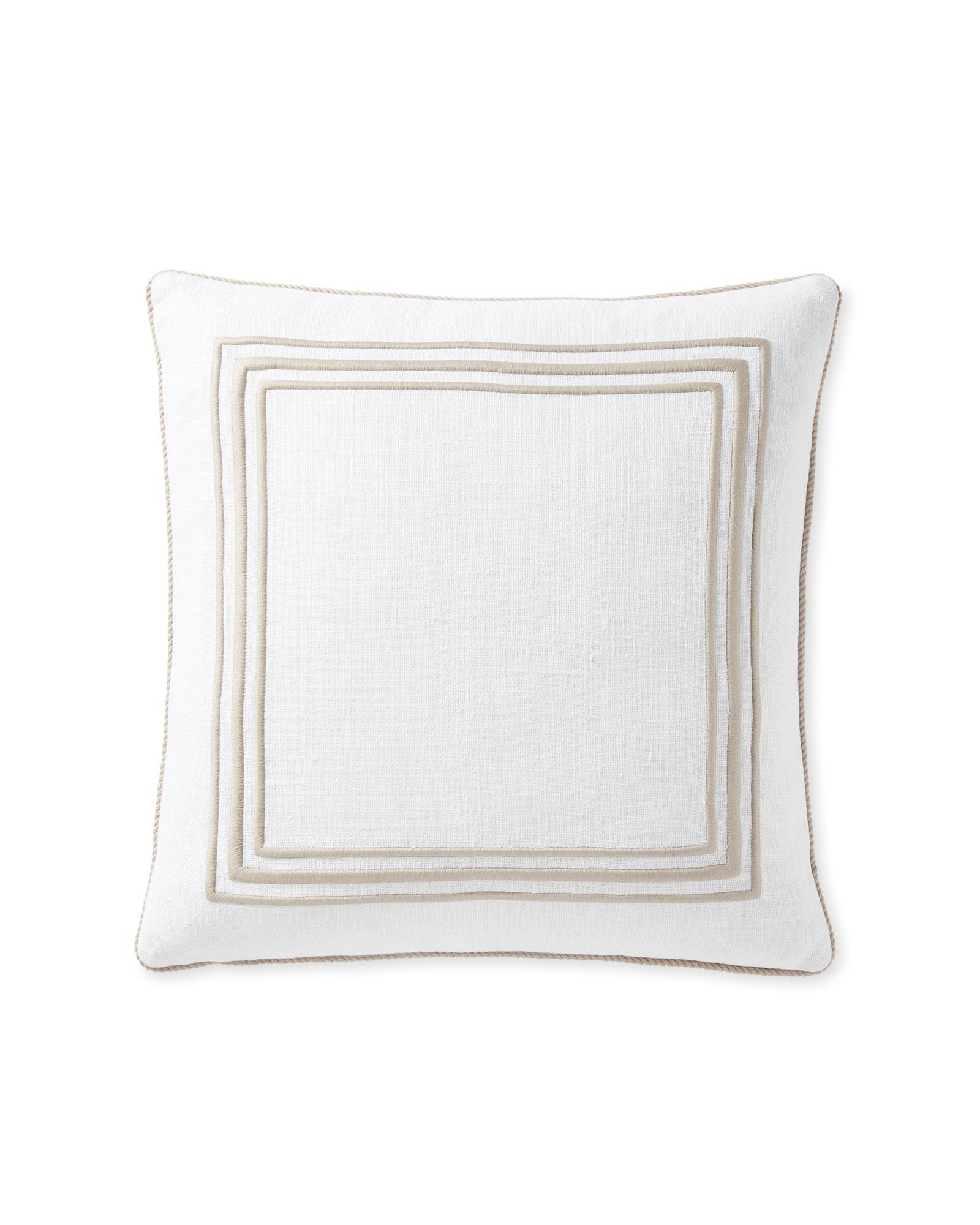 Riva Pillow Cover | Serena and Lily