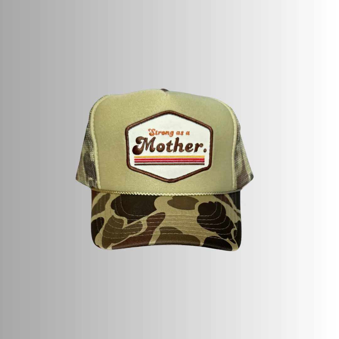 RETRO MOTHER. Patch hat - Camo | Mother Hats