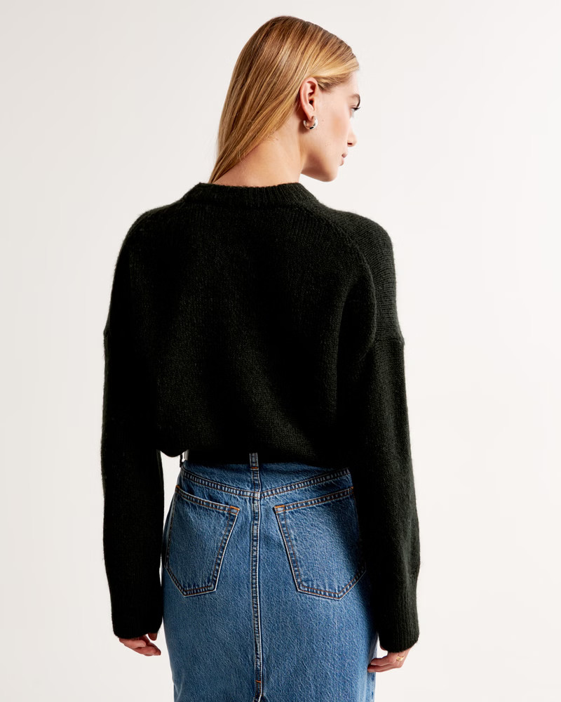 Wedge Crew Sweater | Abercrombie & Fitch (US)
