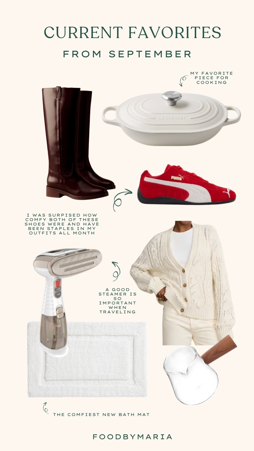 September favorites 🤎 

#monthlyfavs #septemberfavorites