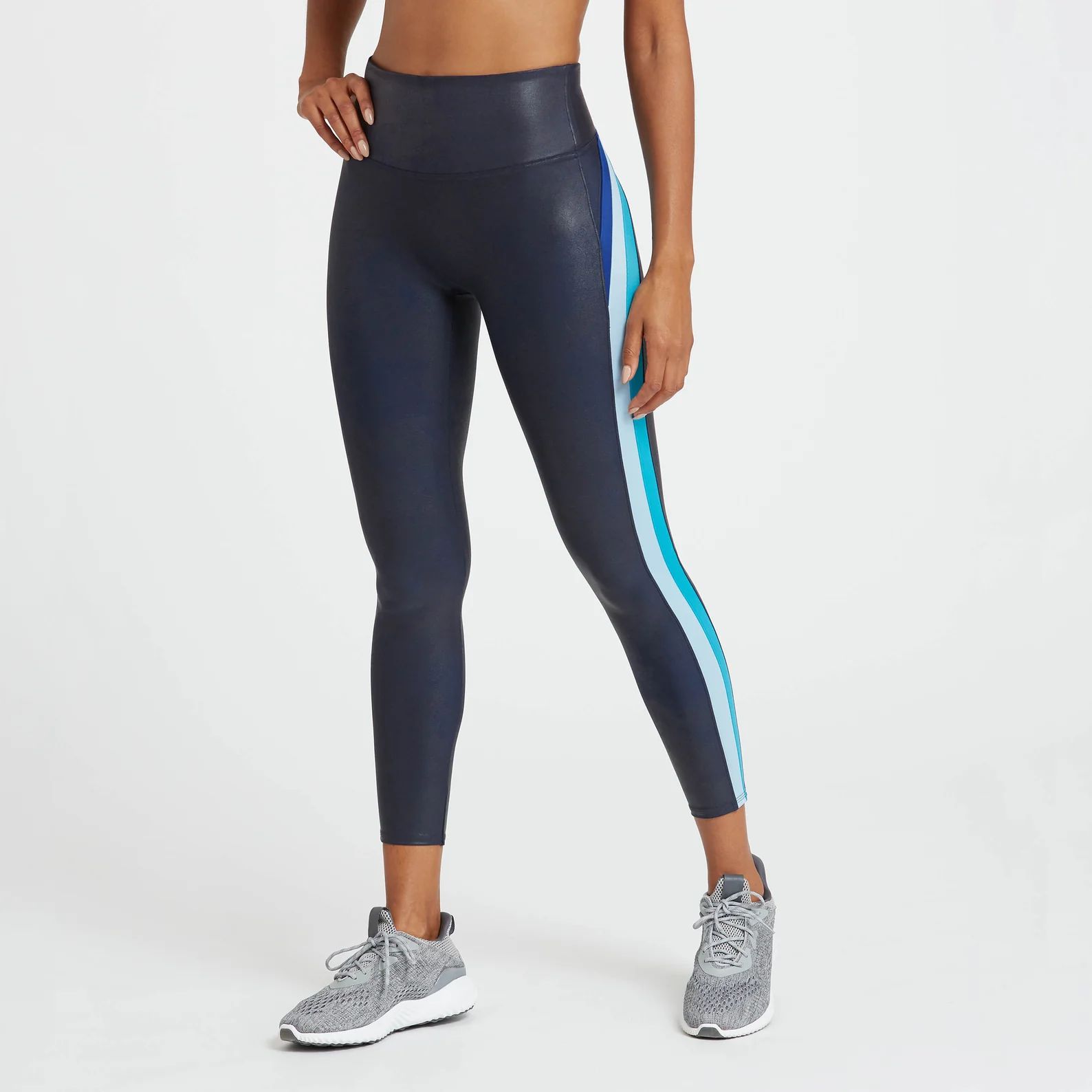 Faux Leather Track Stripe 7/8 Leggings
       is
        $77.00
       was
        $110.00 | Spanx