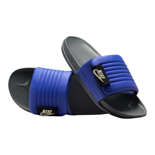 Nike Men's Offcourt Adjust Slides, Lapis/Coconut Milk-Dark Smoke Grey, 9 | Amazon (US)