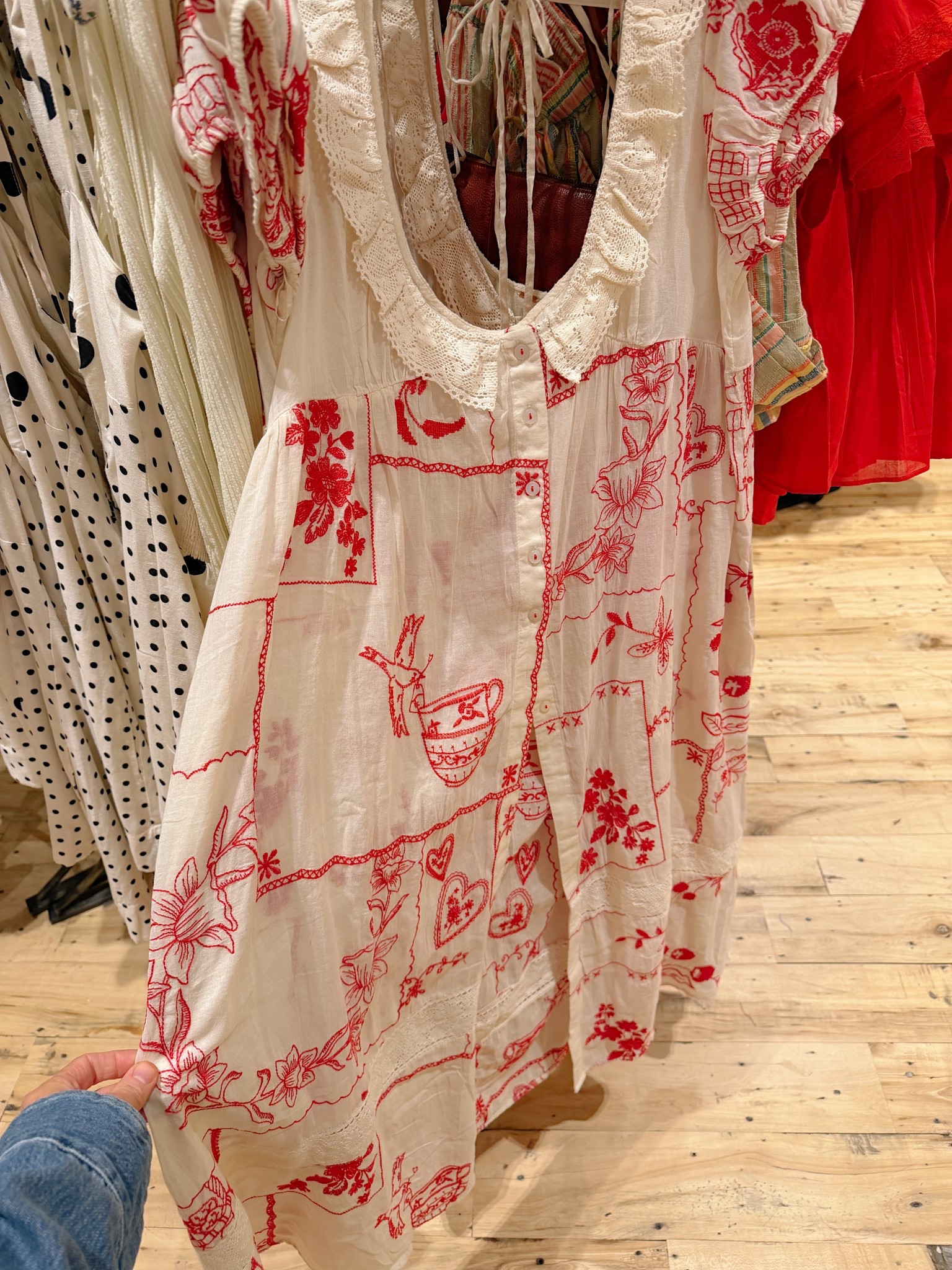 Cozy embroidery pieces at free people now! 

#LTKootd #LTKValentine #LTKgrwm