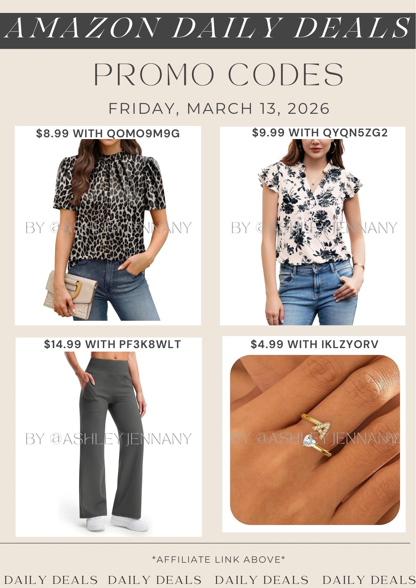 Amazon fashion deals 

#LTKMidsize #LTKSaleAlert #LTKSeasonal