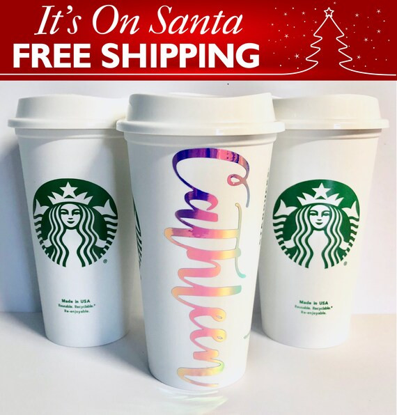Personalized Starbucks Cup/ Personalized Christmas gift/Custom Gifts for Teacher/Stocking stuffer... | Etsy (US)