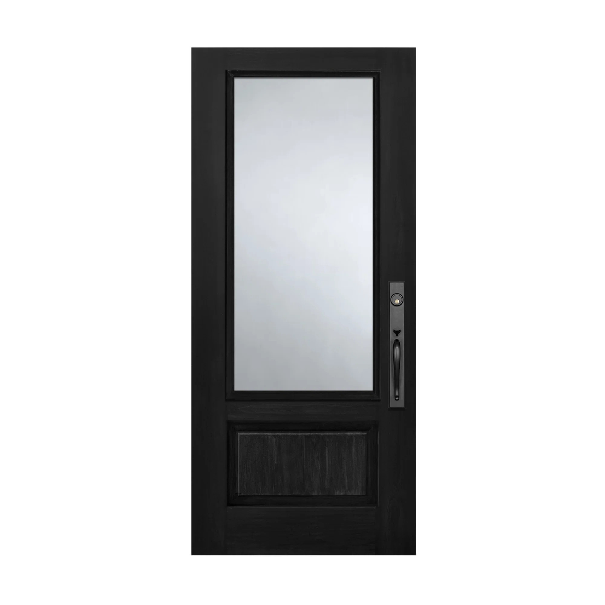 36'' x 80'' Glass Fiberglass Front Entry Doors | Wayfair North America