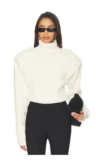 Camilla Knit Top in Ivory | Revolve Clothing (Global)