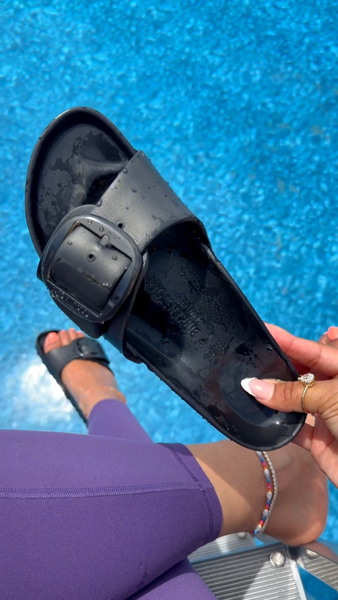 water resistance Birkenstocks 🖤✨ #birkenstocks #sandals

#LTKSeasonal #LTKActive #LTKSwim
