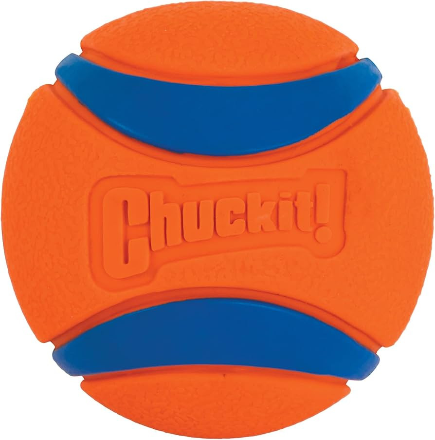 Chuckit Ultra Ball Dog Toy, Medium (2.5 Inch Diameter) Pack of 1, for breeds 20-60 lbs | Amazon (US)