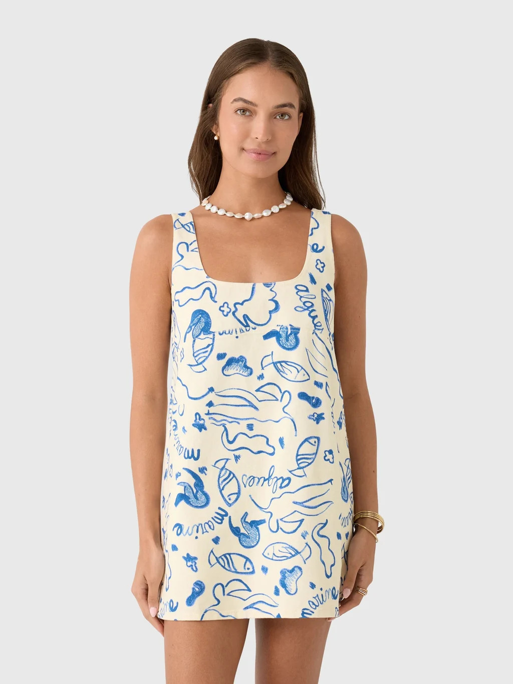 Simon Miller Women's Sahara Denim Dress | Saint Bernard