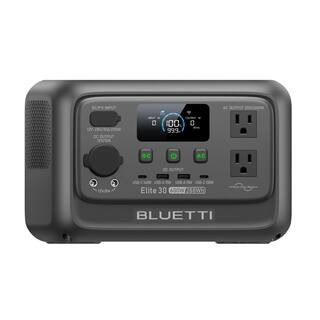 600W Continuous/1500W Peak Output 288Wh Portable Power Station, Push Button Start Battery Solar Generator for Campsite | The Home Depot