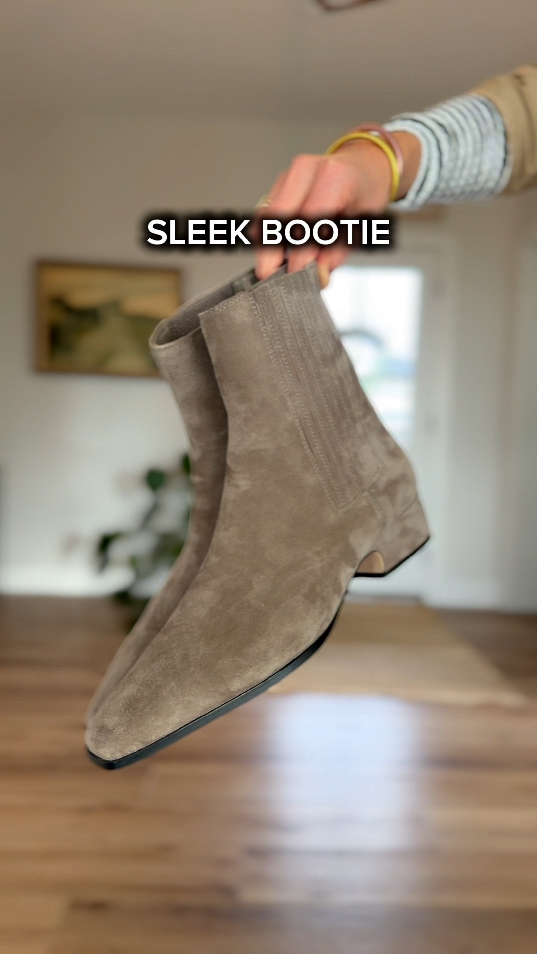 The Sleek Bootie.
Minimal. Modern. The one that bridges every outfit together. They pair perfectly with wide leg jeans, barrel, jeans, or straight leg jeans. These boots fit true to size. If you’re looking for one amazing pair, I could not recommend these enough for the style and comfort.

#LTKStyleTip #LTKOver40 #LTKWorkwear