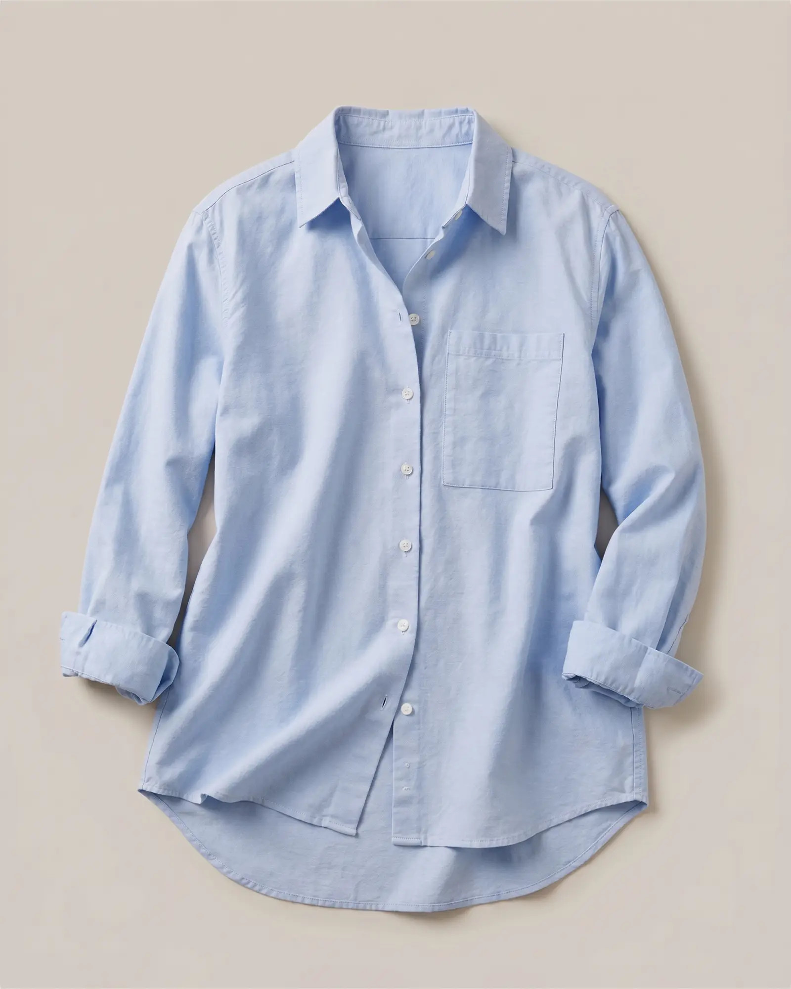 Organic Cotton Relaxed Oxford Shirt | Quince