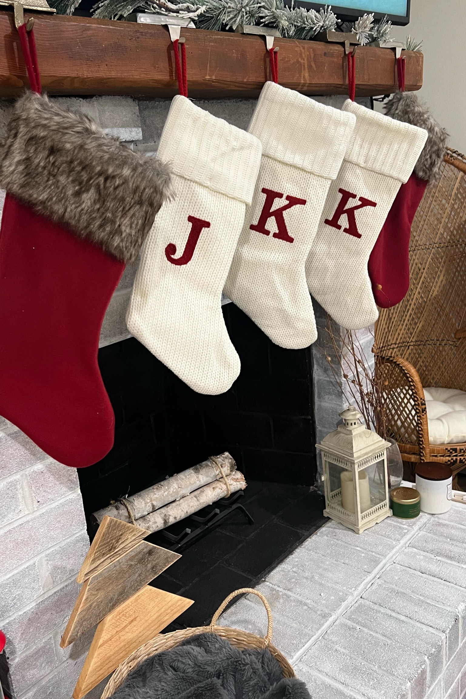 added a stocking to the bunch this year ✨♥️ let the Christmas decorating begin! 

#LTKSeasonal #LTKHome #LTKHoliday