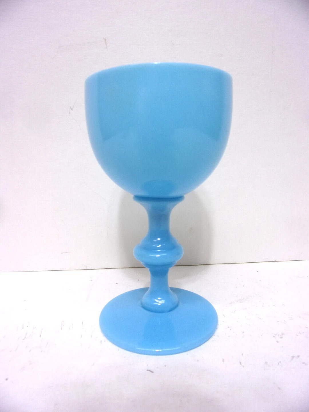 Set of Eight 1920s Portieux Vallerysthal Blue Opaline Glass 4 - Etsy | Etsy (US)